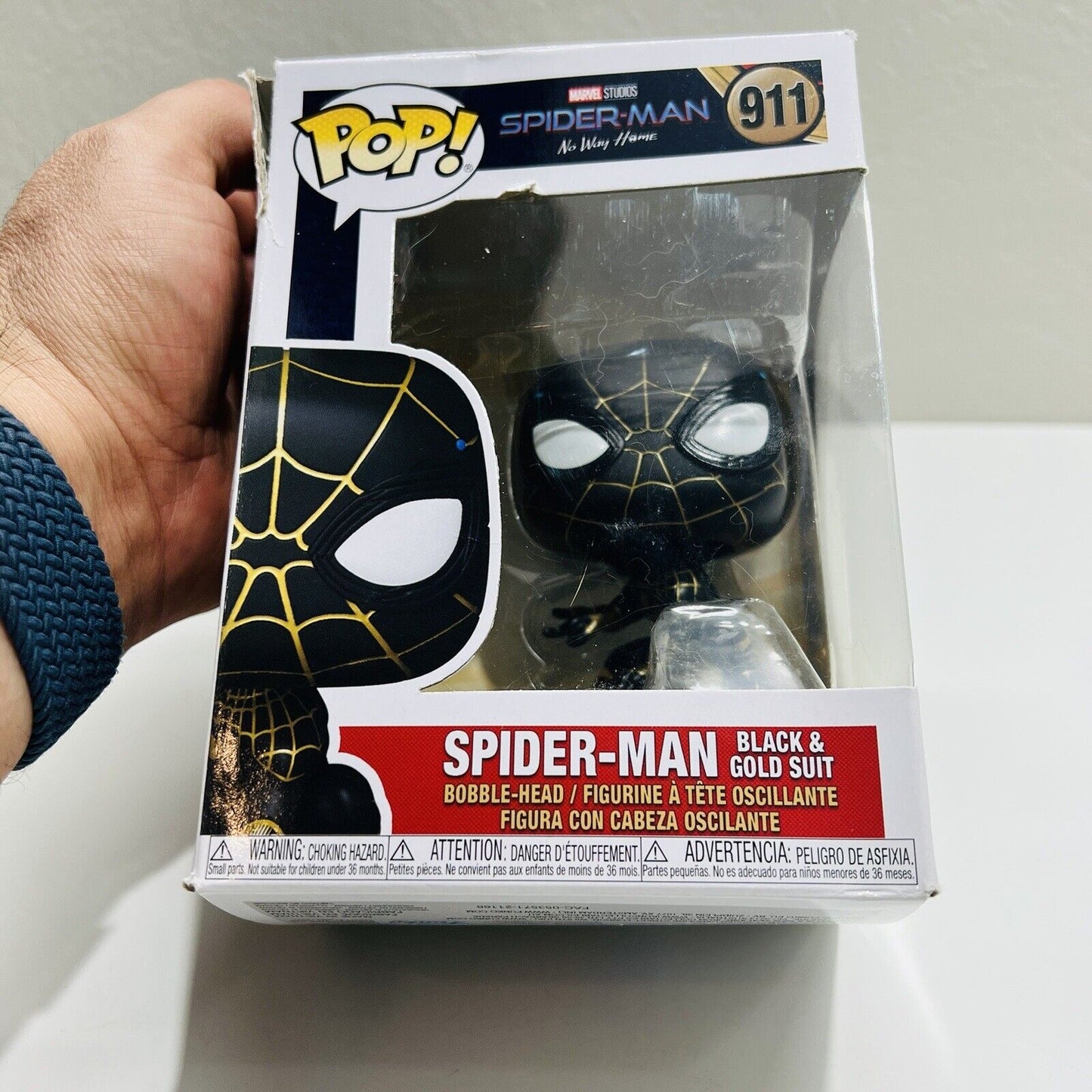 Funko Pop! Movies: Spider-Man: No Way Home - Spider-Man Black and Gold Suit...