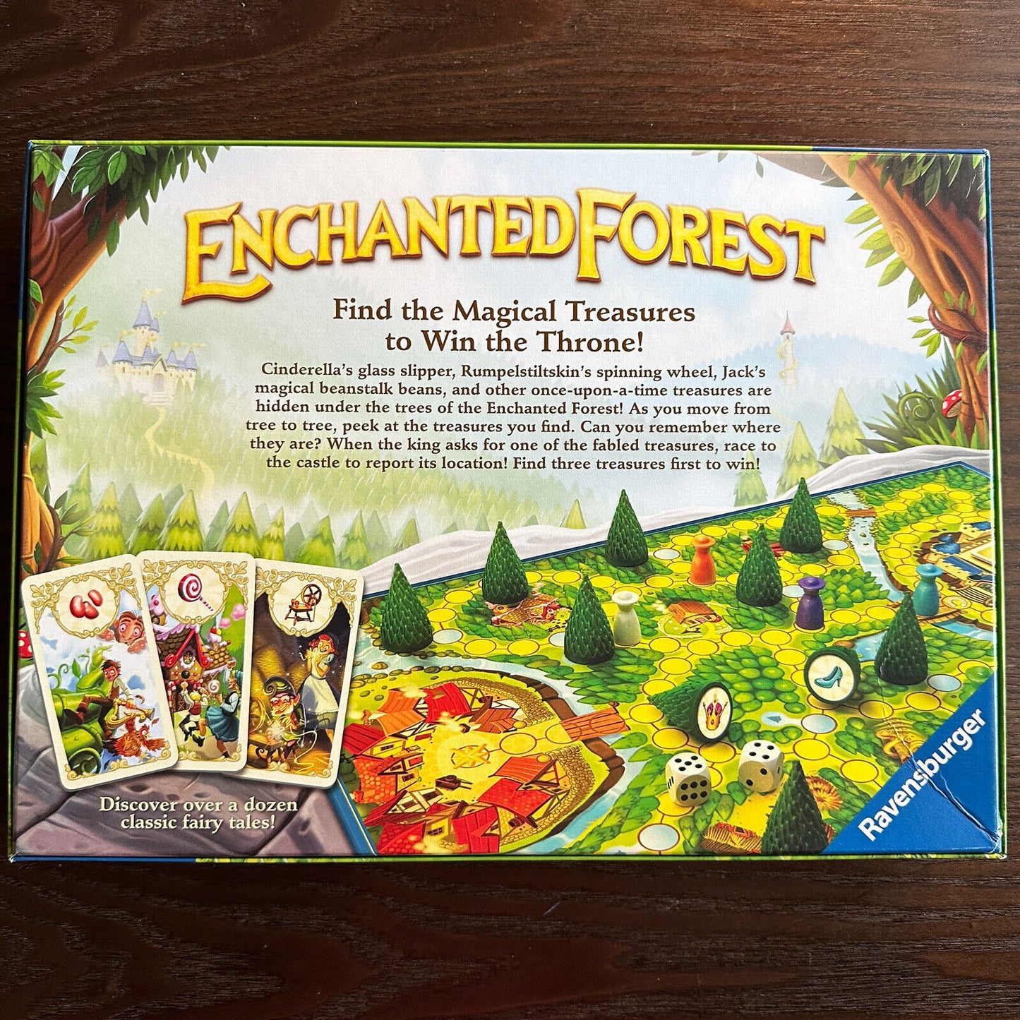 Ravensburger Enchanted Forest Board Game Fairy Tales Treasure Hunt Family Fun