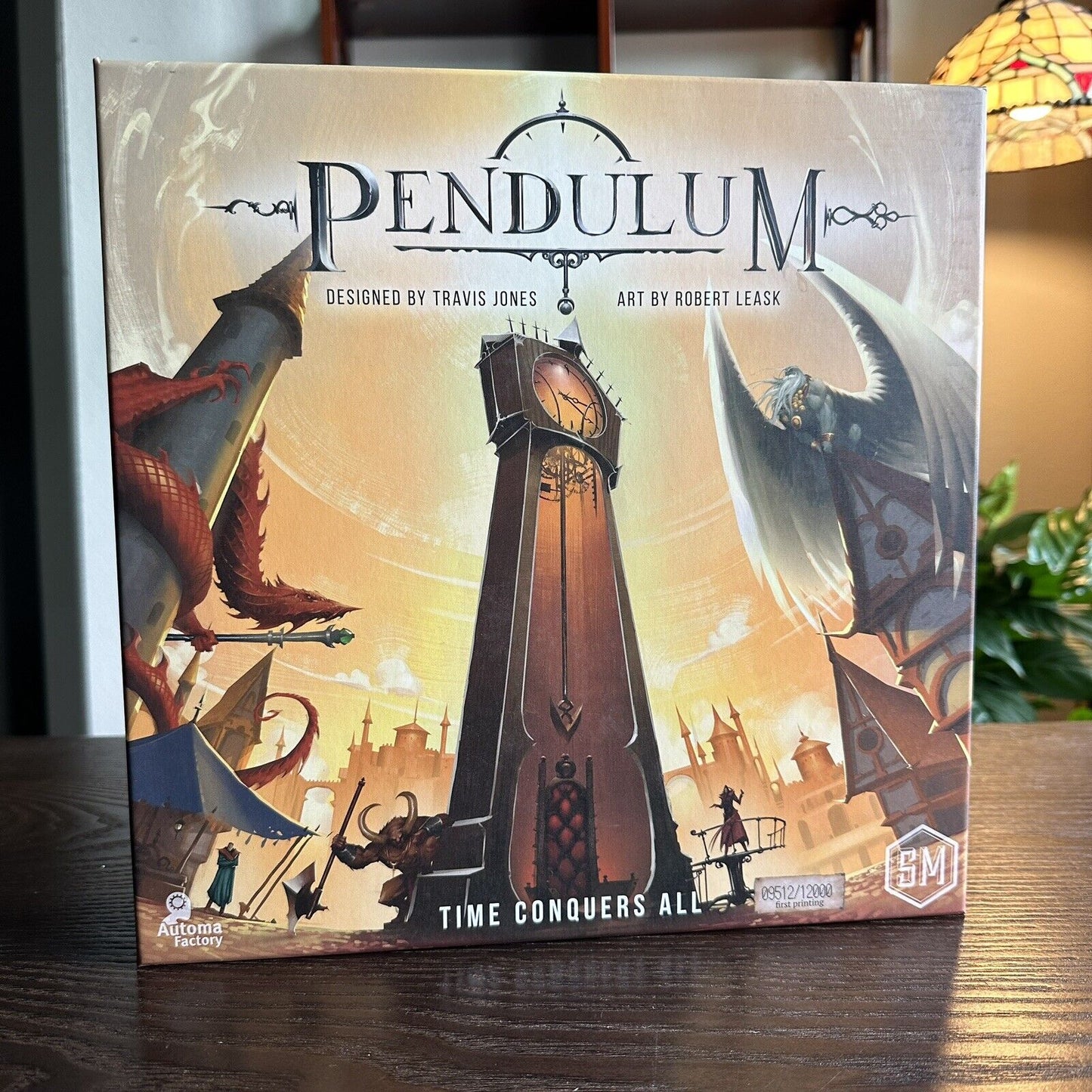 Stonemaier Games Pendulum Board Game, Real Time No Turns 1-5 Players First Print