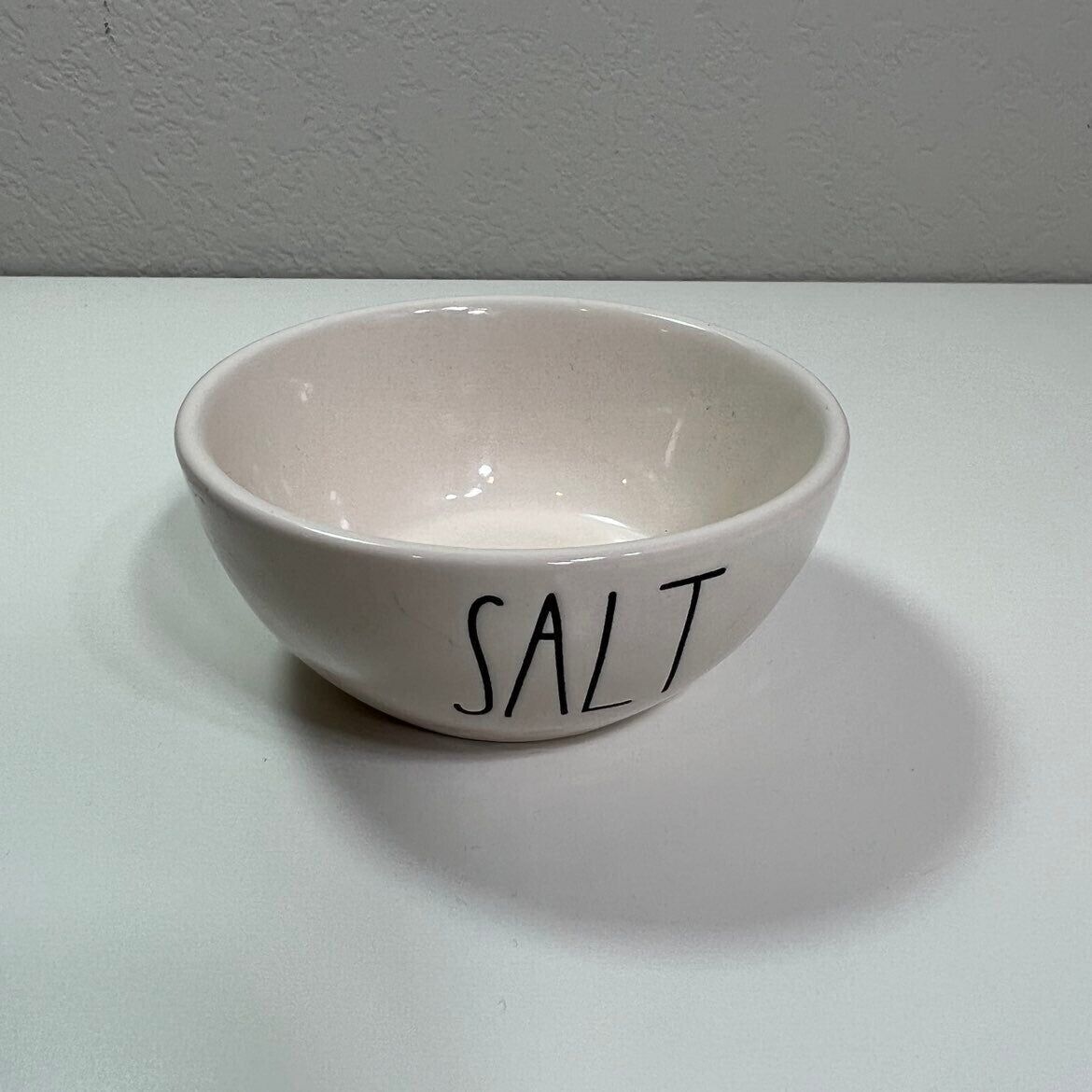 Rae Dunn Salt Bowl Kitchen Serveware White Ceramic
