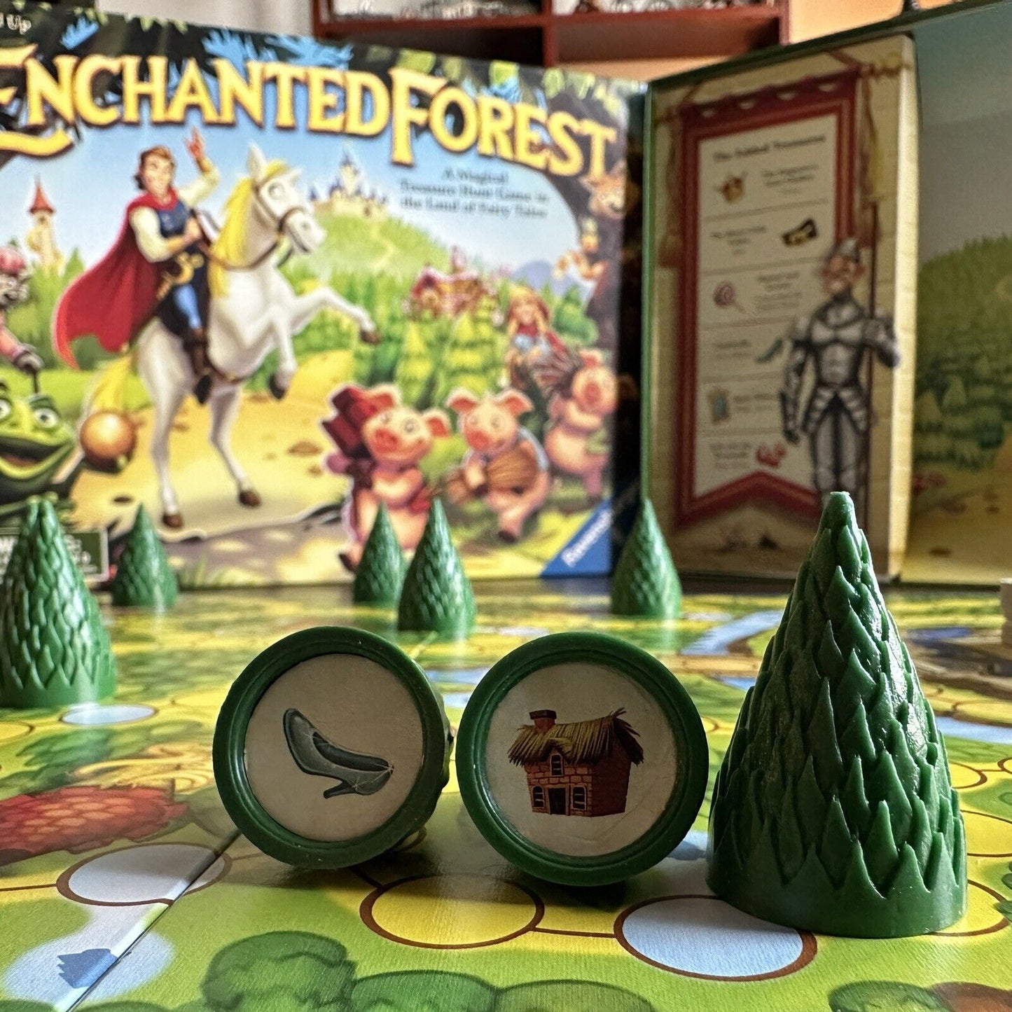 Ravensburger Enchanted Forest Board Game Fairy Tales Treasure Hunt Family Fun
