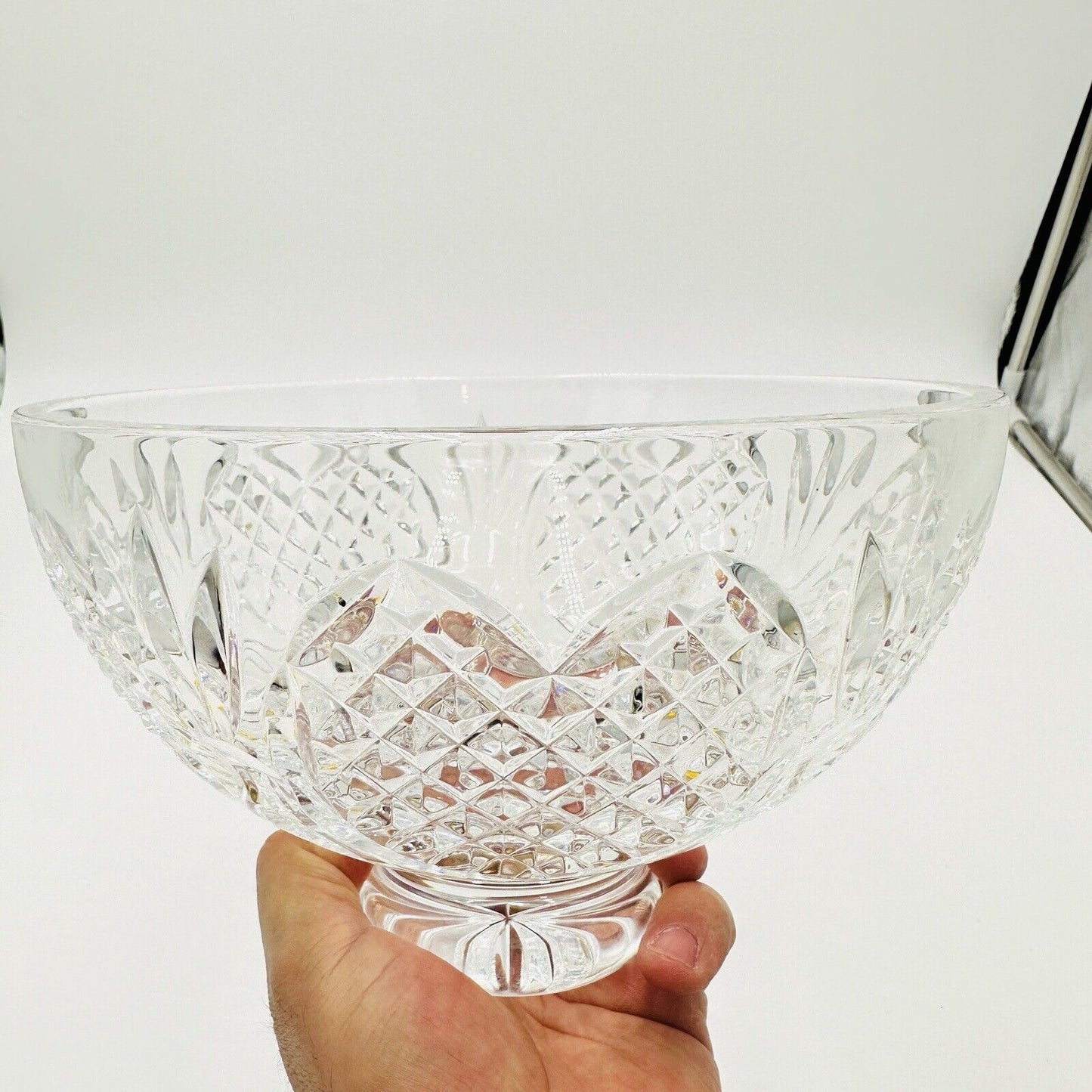 Waterford Crystal Wedding Heirloom 6" Bowl Hearts Made Ireland 109163 Collection