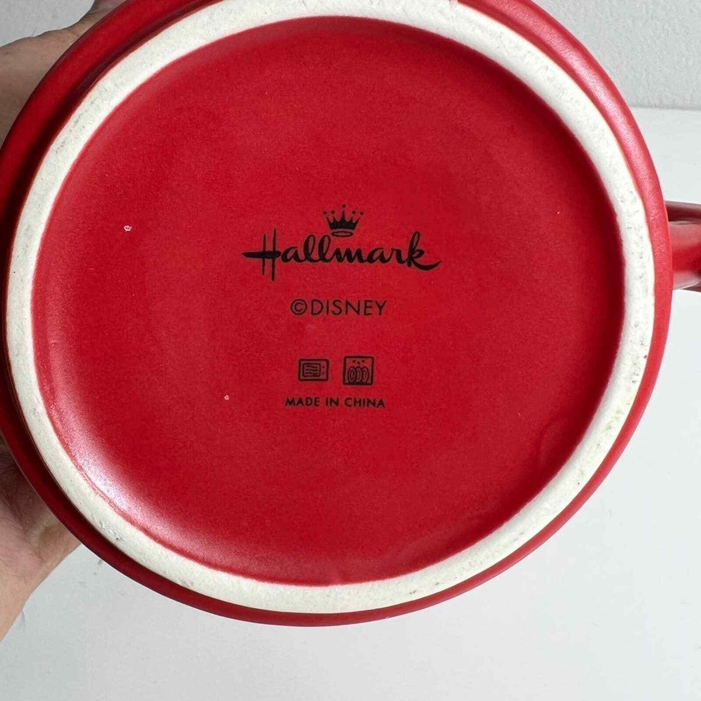 Hallmark Disney Mug Grumpy Before Coffee Dwarf Snow White Red Drinkware