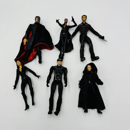 Vintage Marvel X-Men Action Figures 2000 The Movie Lot 6 Pieces