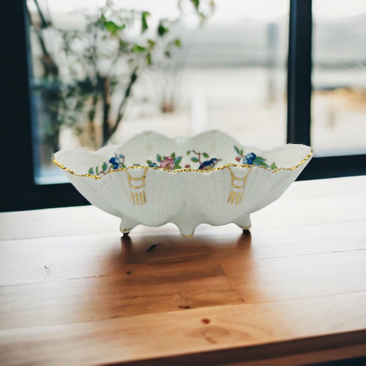AYNSLEY England Fine Porcelain PEMBROKE 18th Century Porcelain Bowl Dish