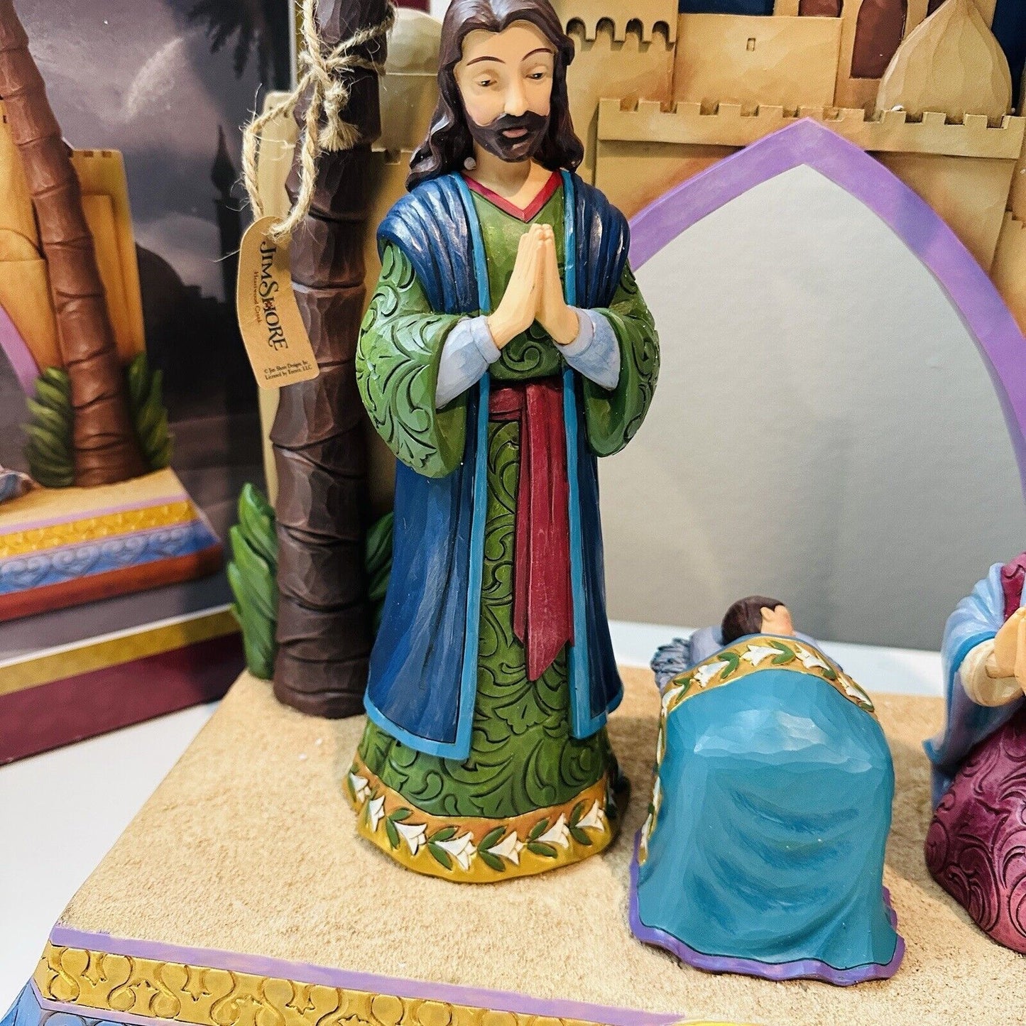 Jim Shore Nativity Scene A Savior Before Us 500/750 Large Christmas Decor Box
