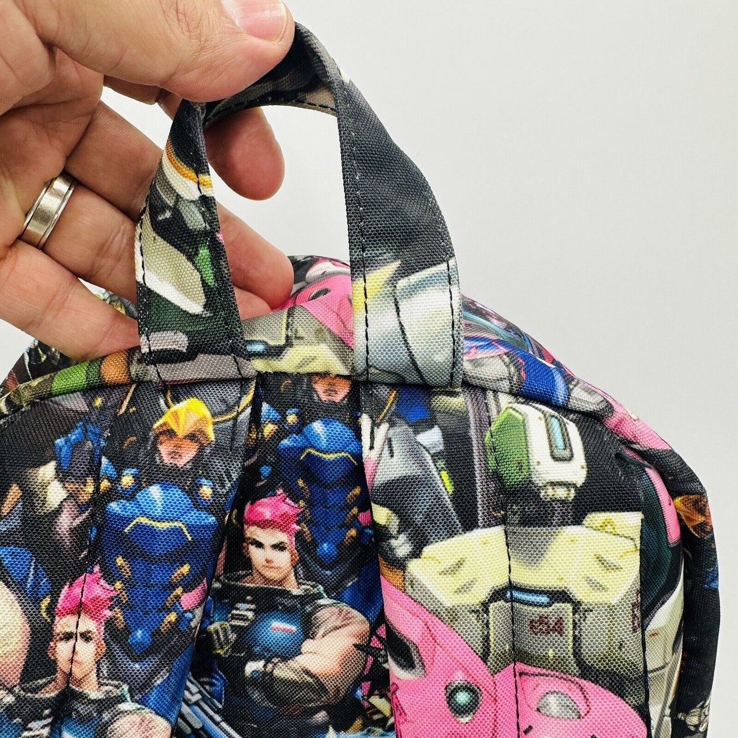Loungefly Overwatch Character Collage Allover-Print Backpack Blizzard