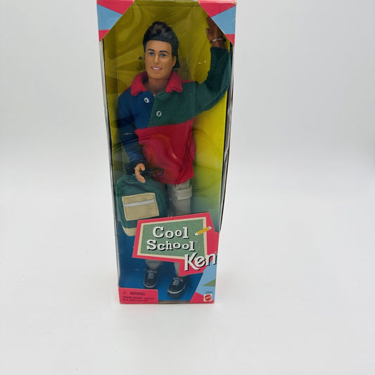 Cool School Ken Doll Sealed Mattel 1999 Barbie Friend NRFB #23941 Vintage