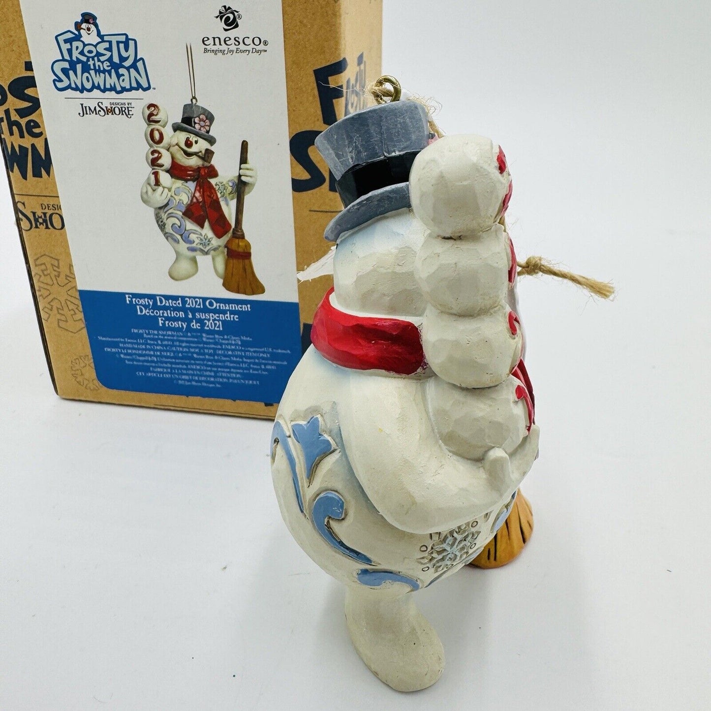 Jim Shore Frosty The Snowman Christmas 2021  Ornament Figurine