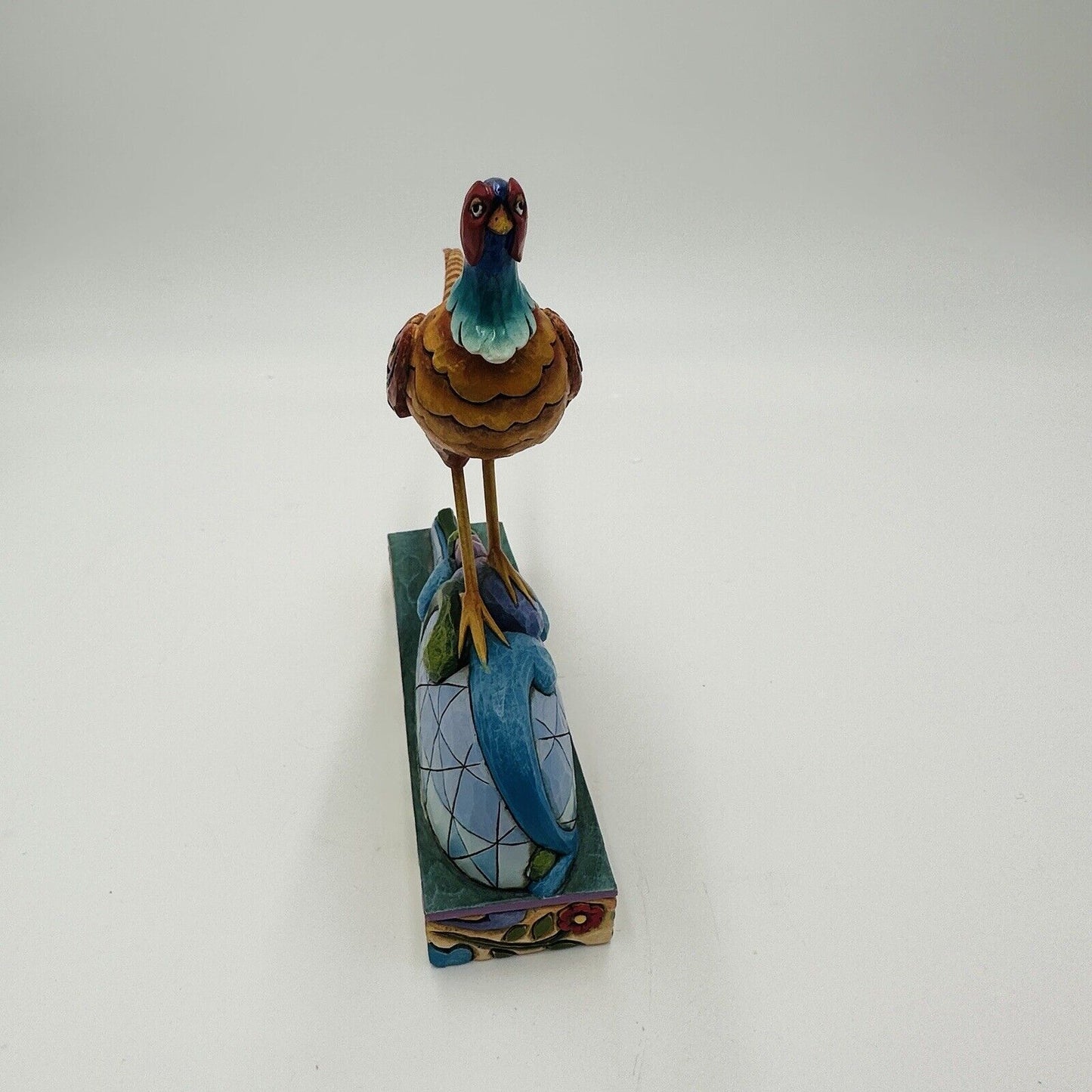 Jim Shore Heartwood Creek Pleasant Pheasant Bird 2010 Figurine