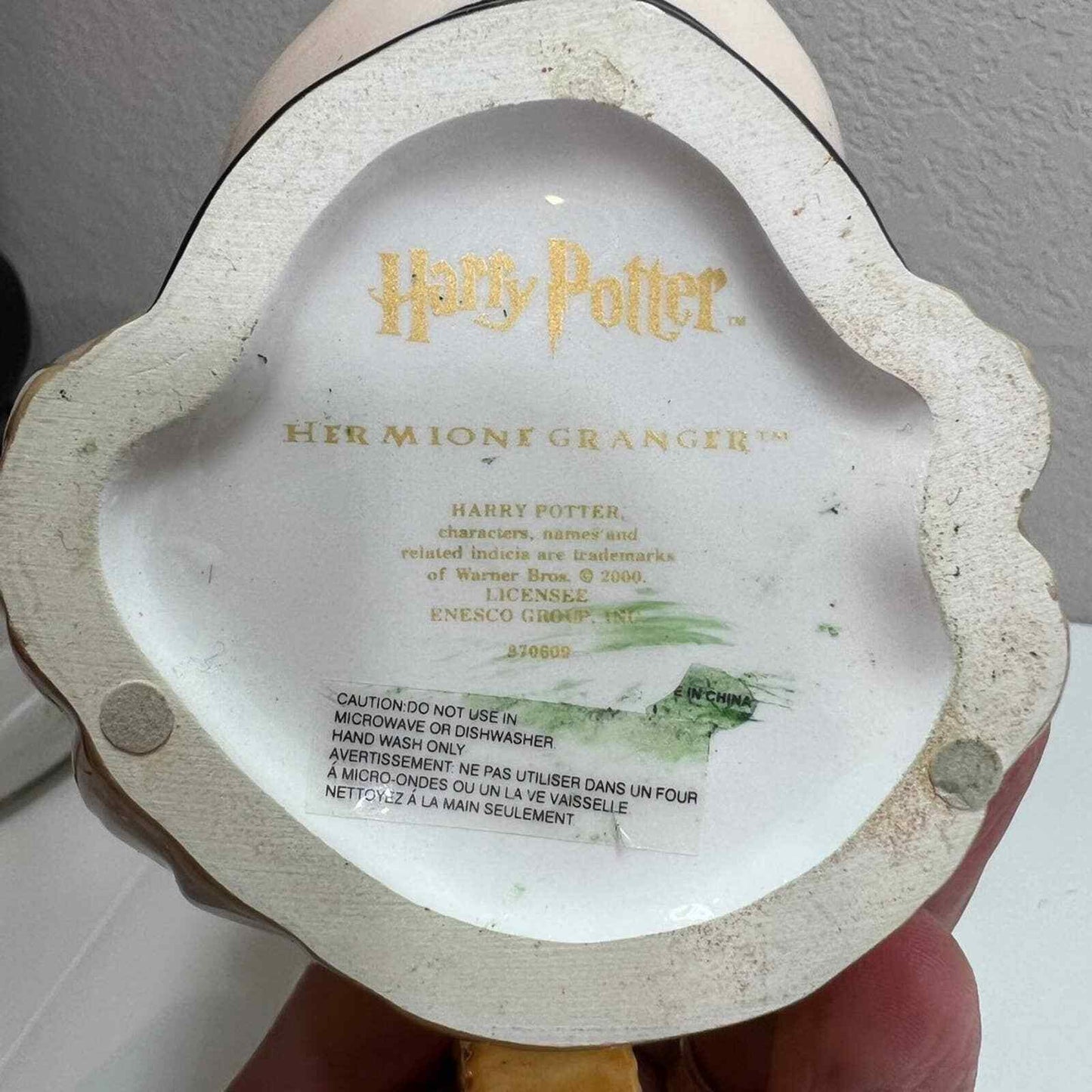 Hermione Granger Mug Warner Bros Face Drinkware Harry Potter Collectible Ceramic