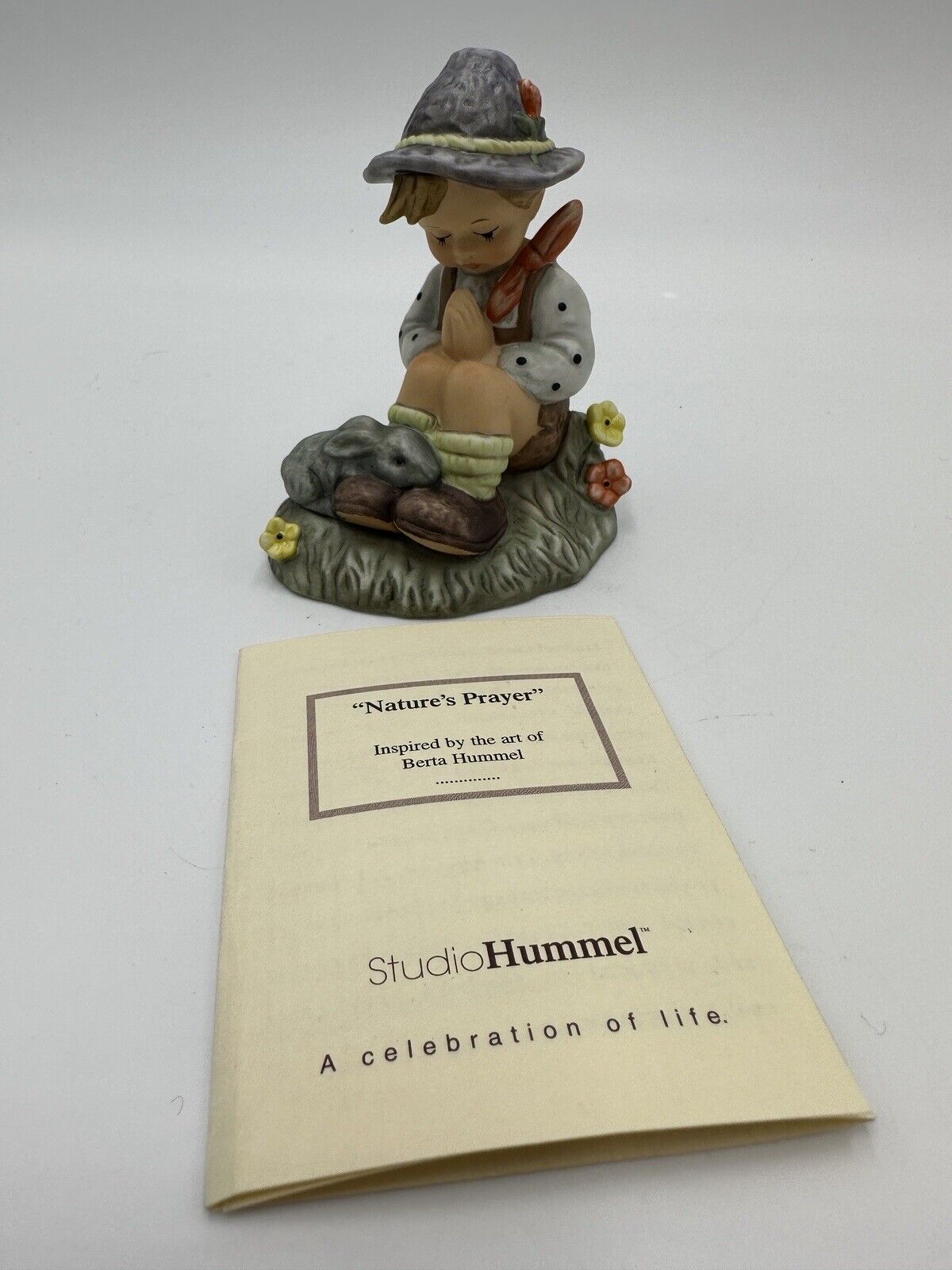 Vintage Berta Hummel Goebel Porcelain Figurine Bh55 “Nature's Prayer” 1997 Decor