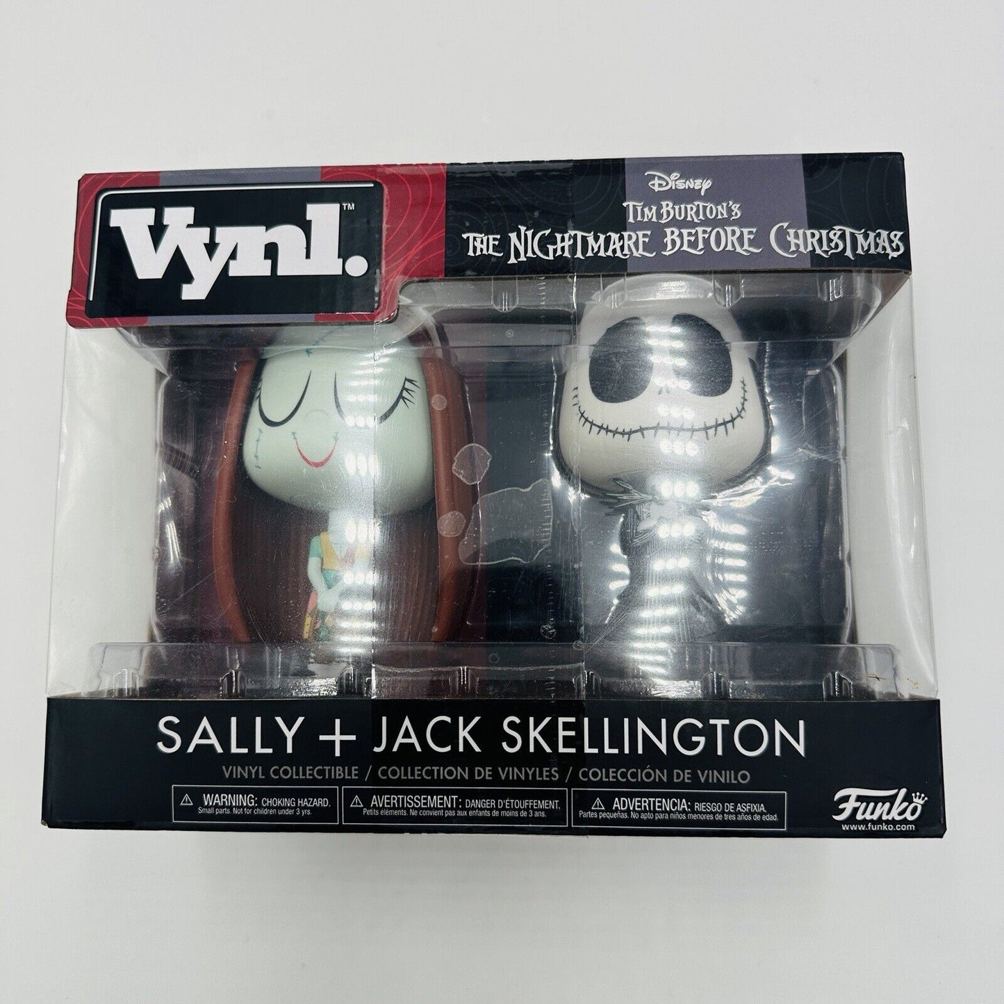 Funko Disney Vynl The Nightmare Before Christmas Sally & Jack Skellington 2 Pack