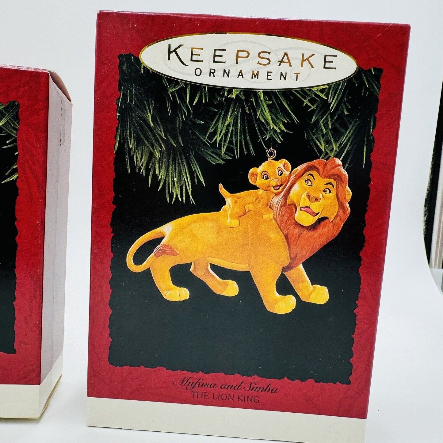 Vintage Hallmark Keepsake Disney Lion King Christmas Ornaments