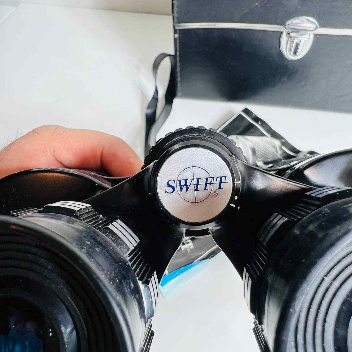Swift Binoculars Model 774 Areolite Set Vintage Case Strap Zoom 7X-15X 35 Manuel